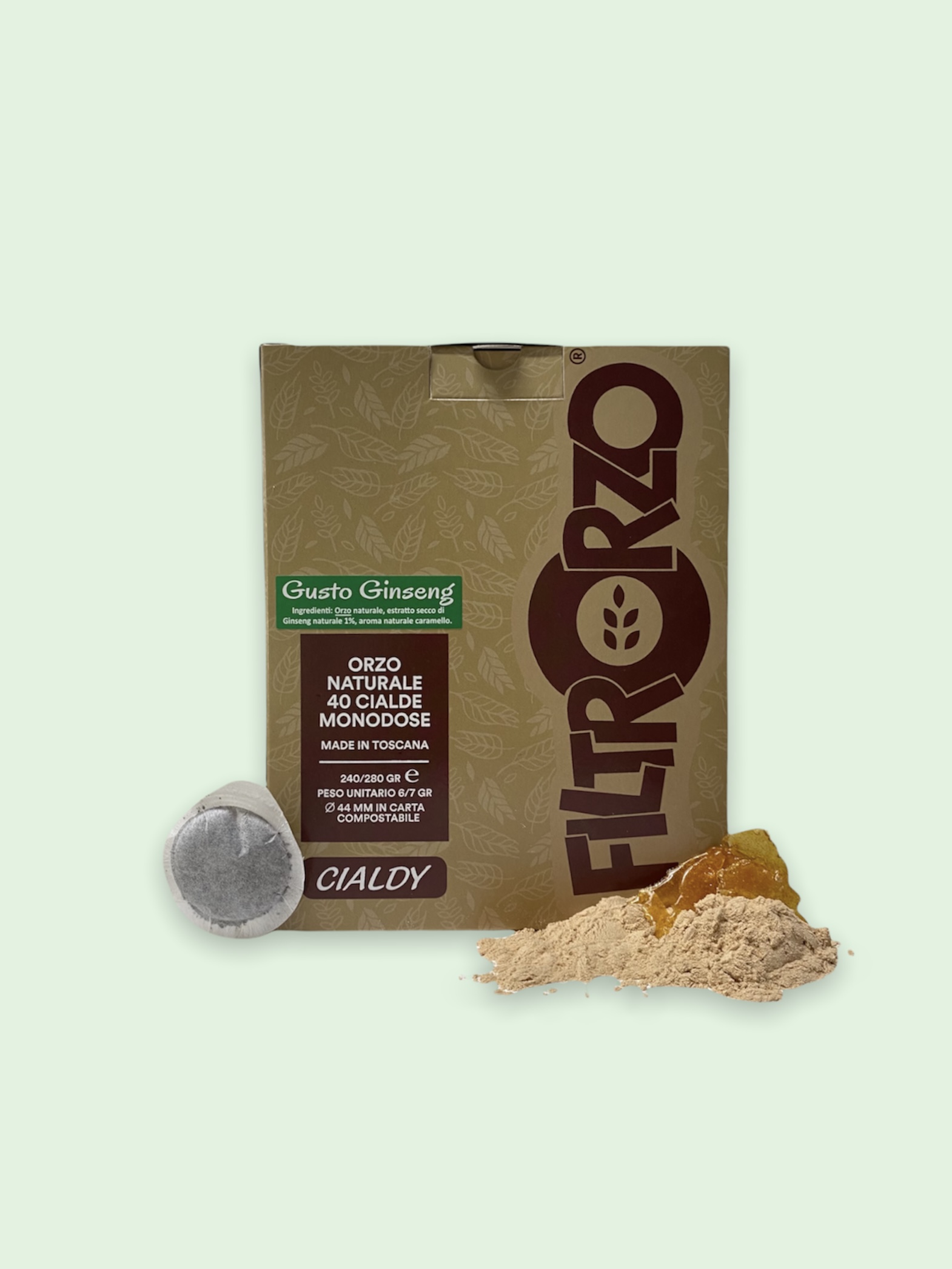 FILTRORZO CIALDY GINSENG FILTRORZO CIALDY GINSENG